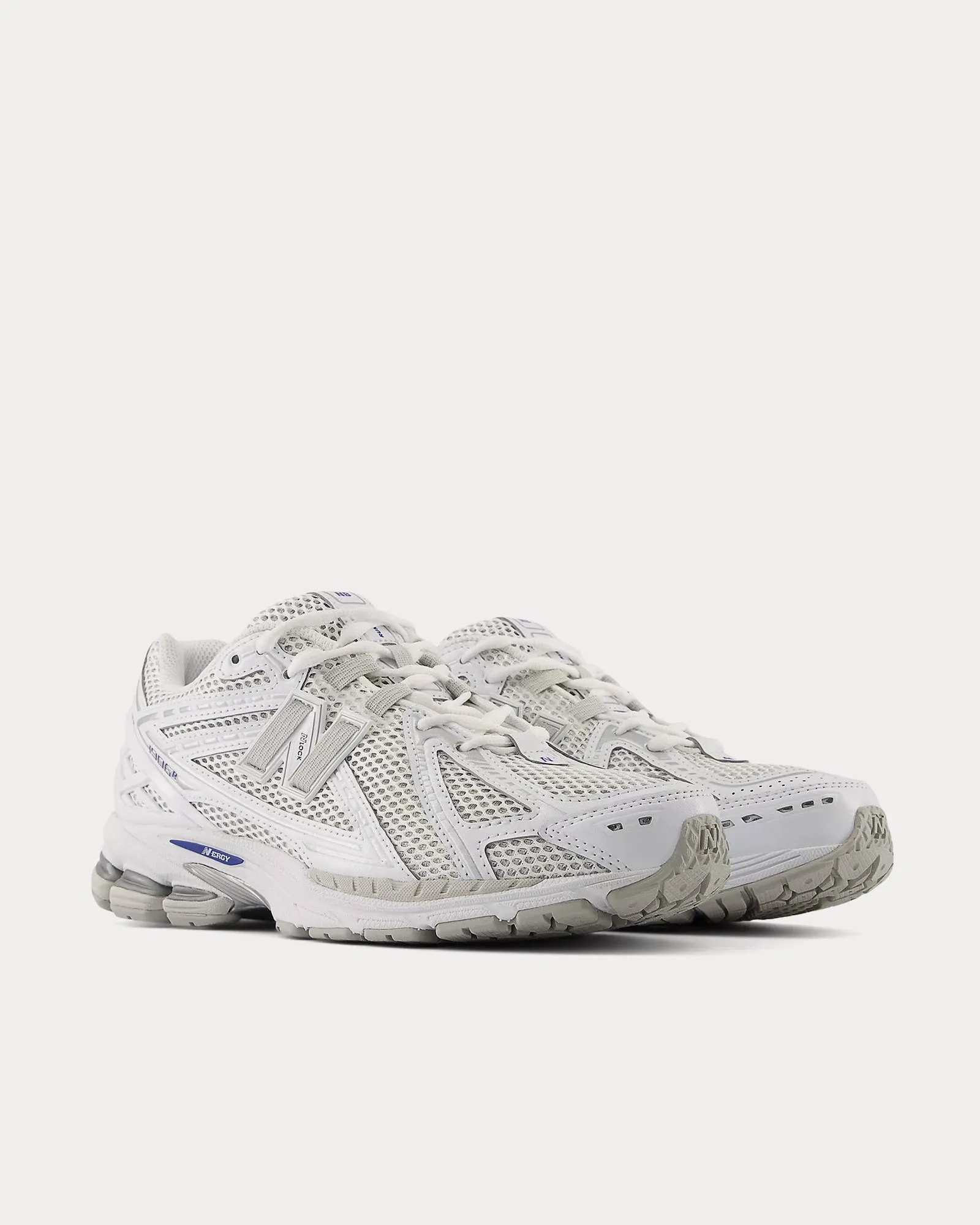 1906r White / Team Royal / Silver Metallic Low Top Sneakers