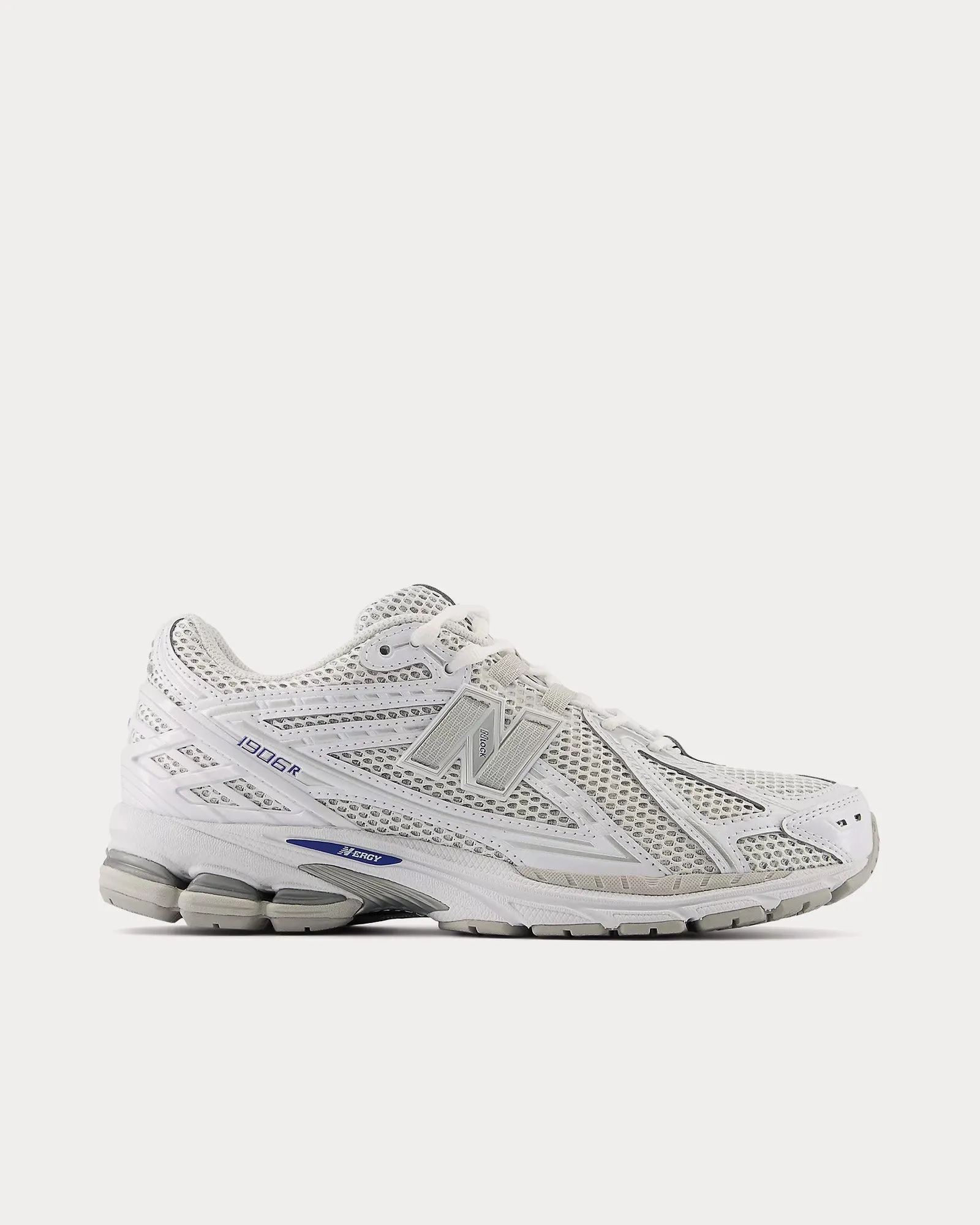 1906r White / Team Royal / Silver Metallic Low Top Sneakers