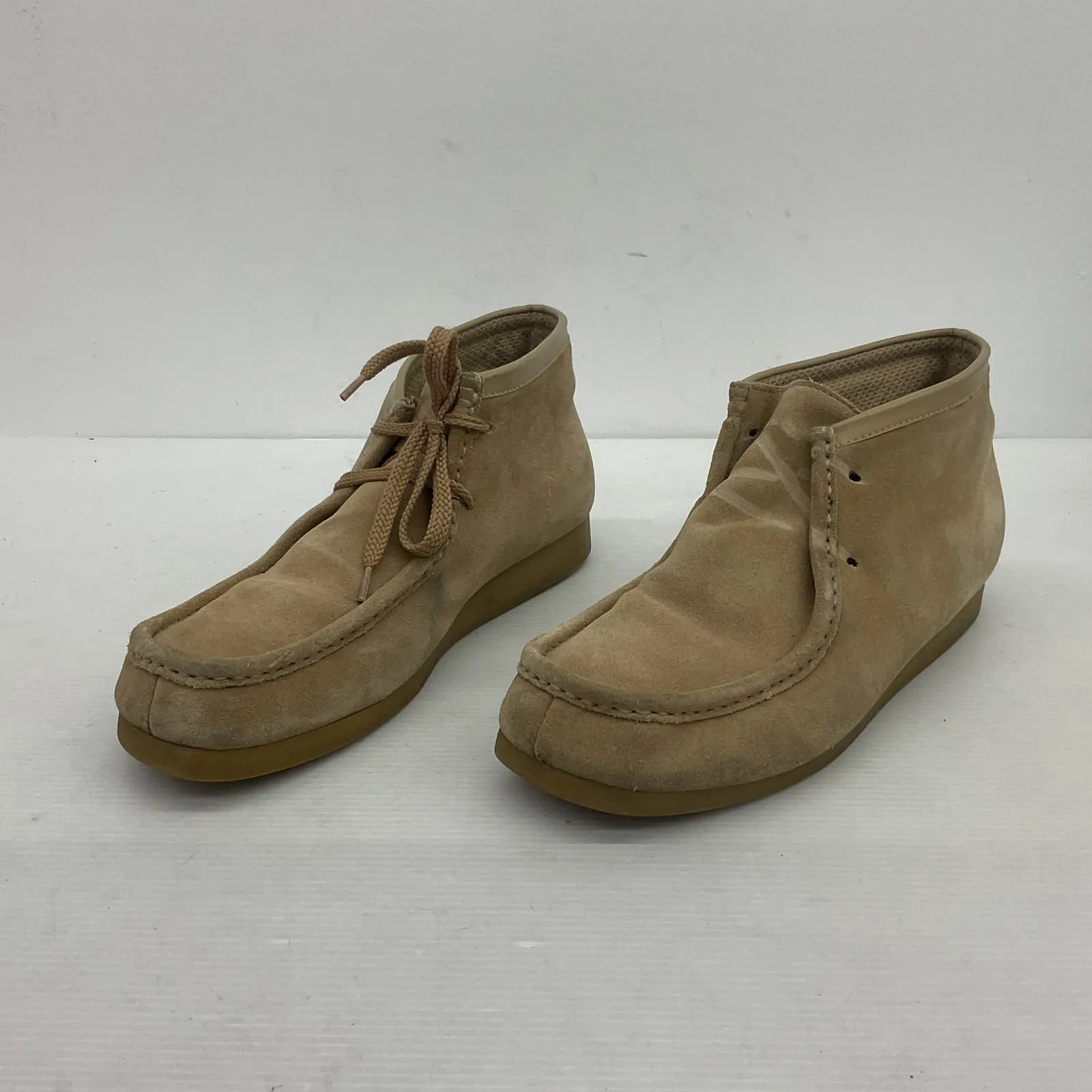 2XS Sports Men's Desert Boots Tan Suede Size 9.5 Preowned