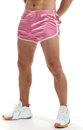 AIMPACT Mens Running Shorts Breathing Workout Gym Booty Short Shorts Sexy