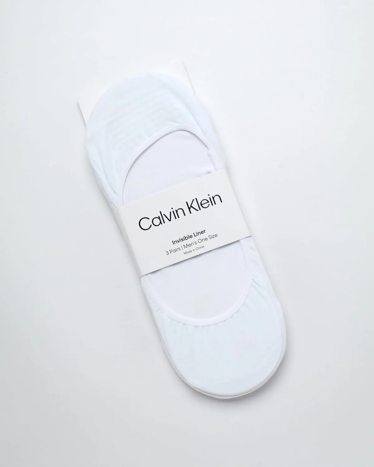Calvin Klein Men's No Show Socks - 3 Pack Soft Cotton Blend Invisible Liners Loafer Socks for Men with Heel Grip (Size 7-12)