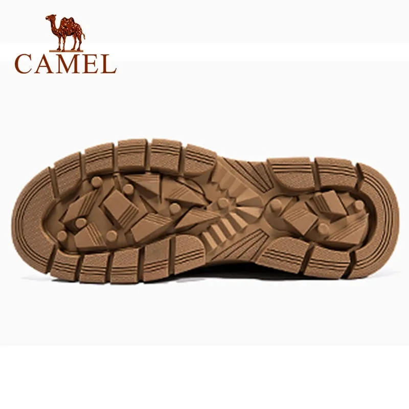 CAMEL Men's Genuine Leather Shoes Men Fashion Casual Sports Shoes
