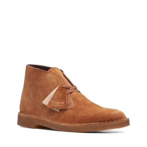 Clarks Originals Desert Boots Men's Ginger Hairy Suede 26168531