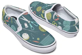 Crochet Slip-On Shoes