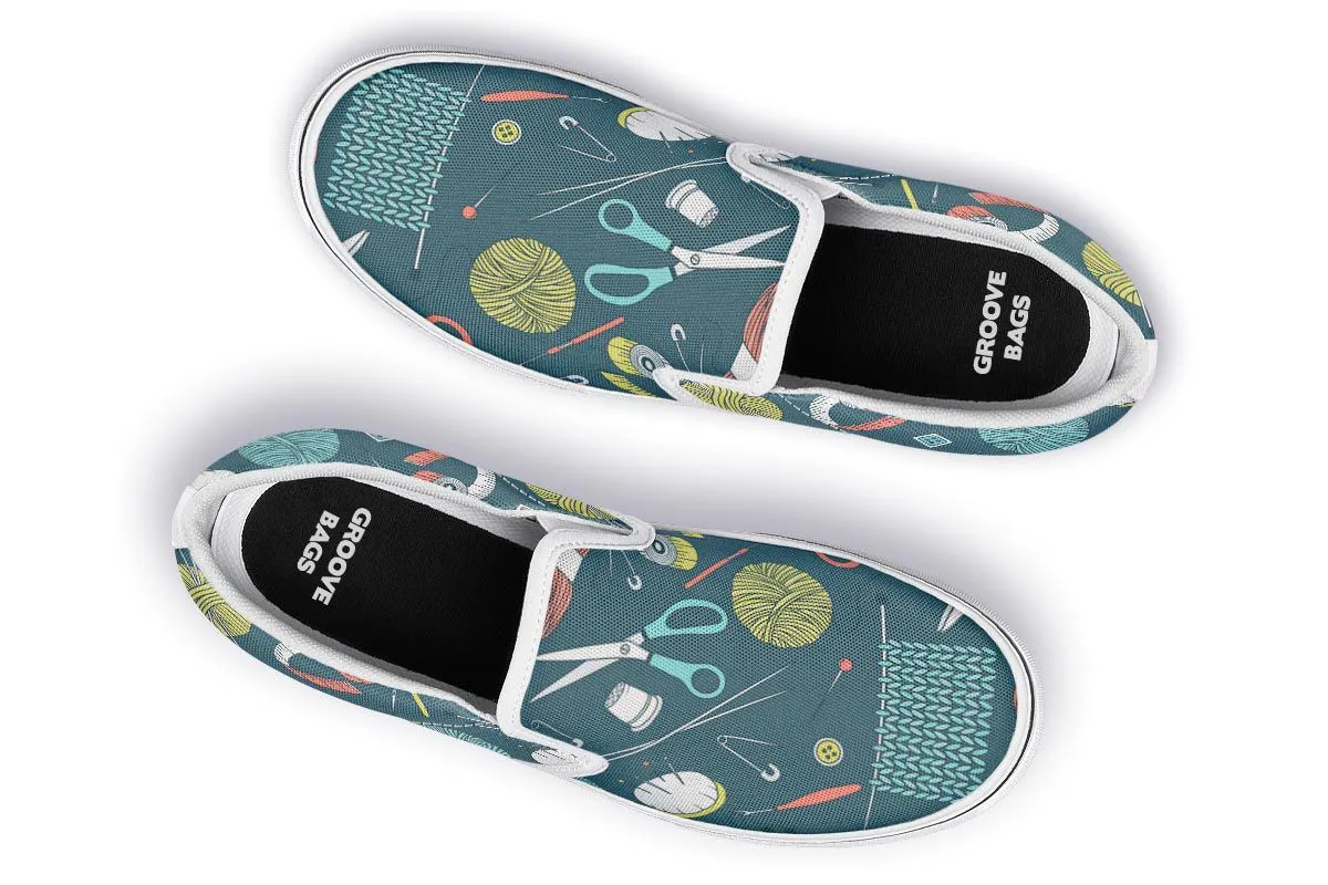 Crochet Slip-On Shoes