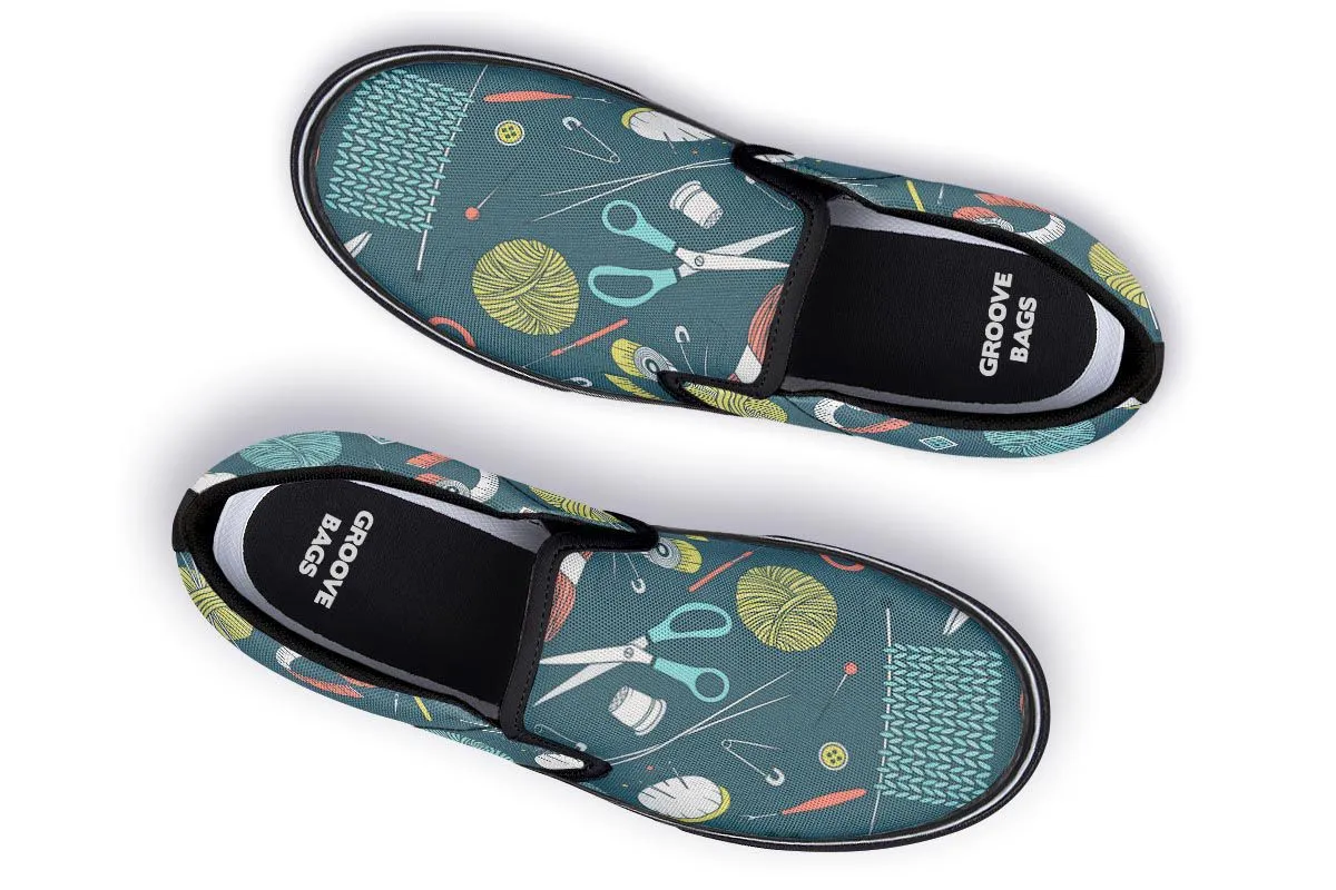 Crochet Slip-On Shoes
