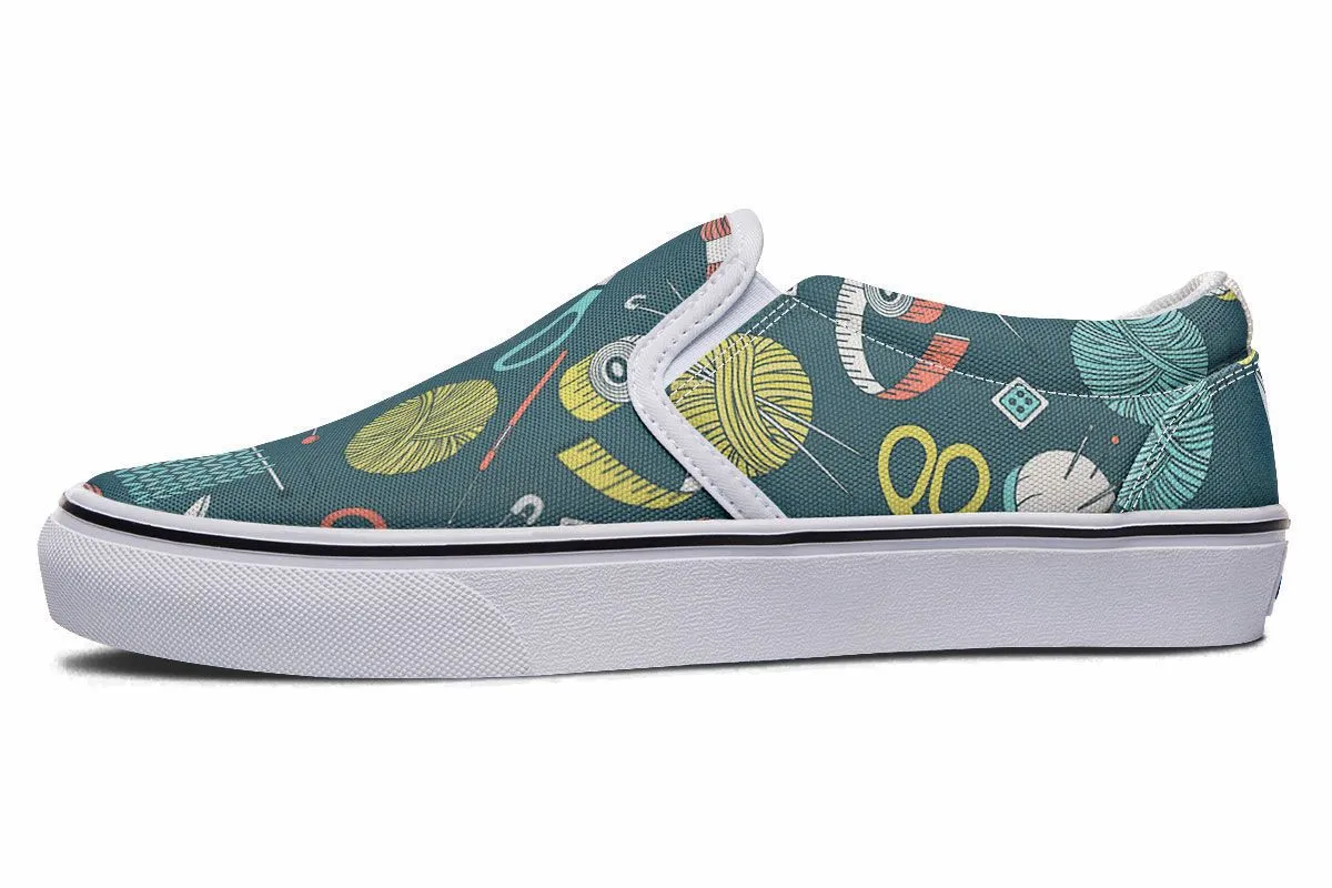Crochet Slip-On Shoes