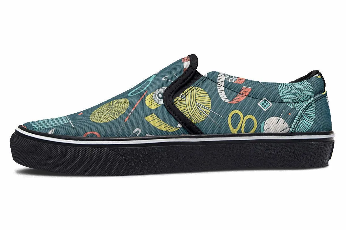 Crochet Slip-On Shoes