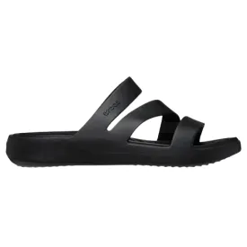 Crocs Ladies Getaway Strappy Sandals - 209587 - Black