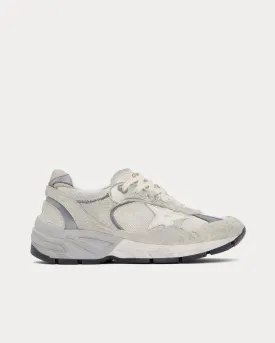 Dad-Star Running Mesh & Suede Off White / Silver Low Top Sneakers