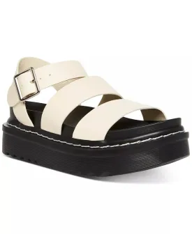 Dazze Strappy Sandals in Bone