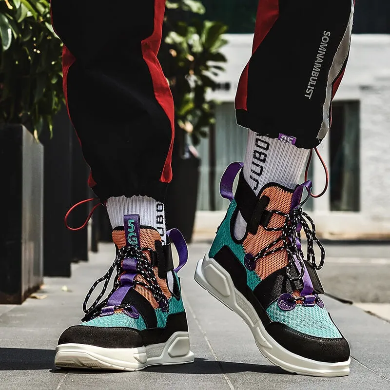 INFINIT Sparks XT100 high top sneakers for women and mens