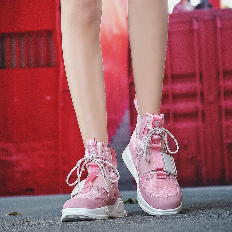 INFINIT Sparks XT100 high top sneakers for women and mens