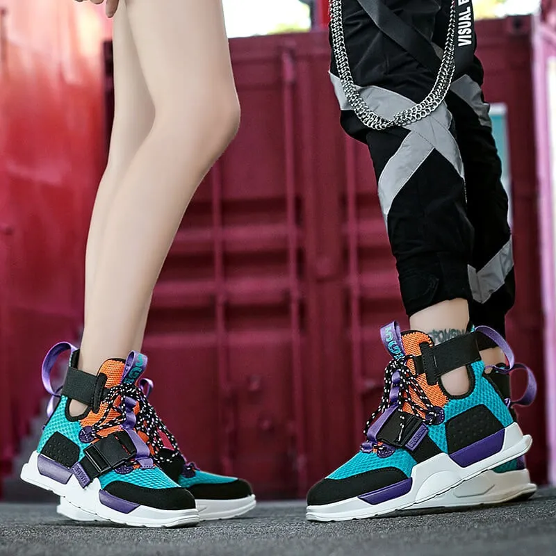 INFINIT Sparks XT100 high top sneakers for women and mens