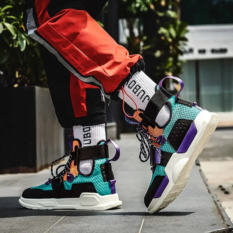 INFINIT Sparks XT100 high top sneakers for women and mens