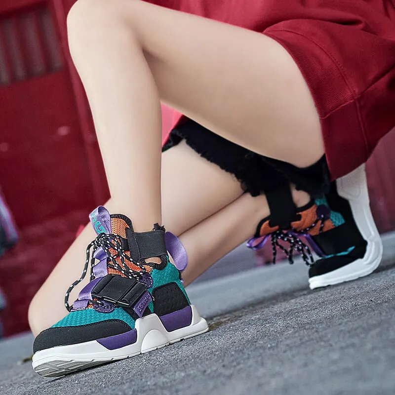 INFINIT Sparks XT100 high top sneakers for women and mens