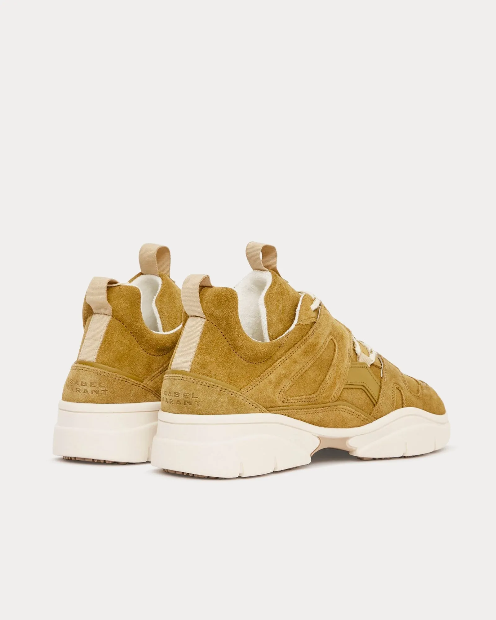 Kindsay Leather Taupe Low Top Sneakers