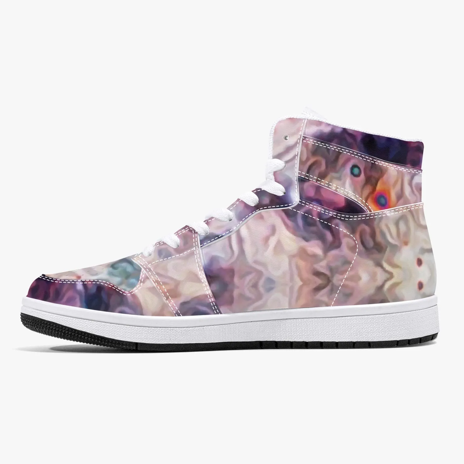 Medusa Psychedelic Split-Style High-Top Sneakers