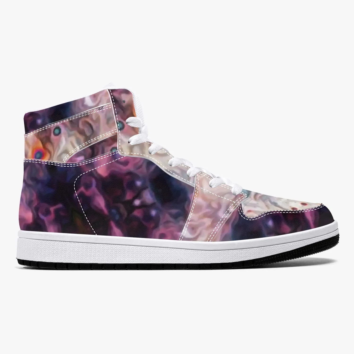 Medusa Psychedelic Split-Style High-Top Sneakers