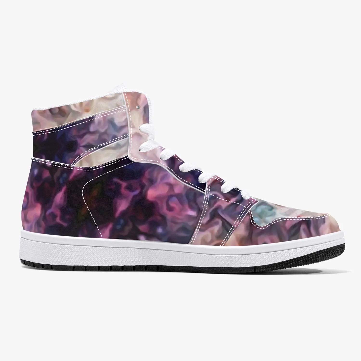 Medusa Psychedelic Split-Style High-Top Sneakers