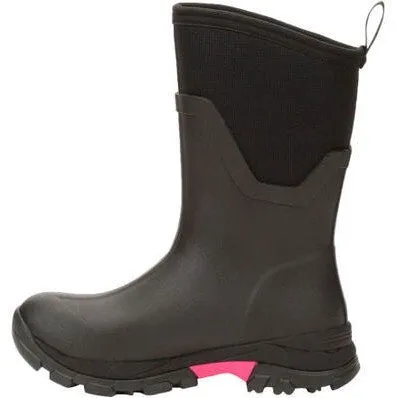 Muck Women's Arctic Ice Vibram Waterproof Terrain Mid Work Boot -Black- ASVMA404