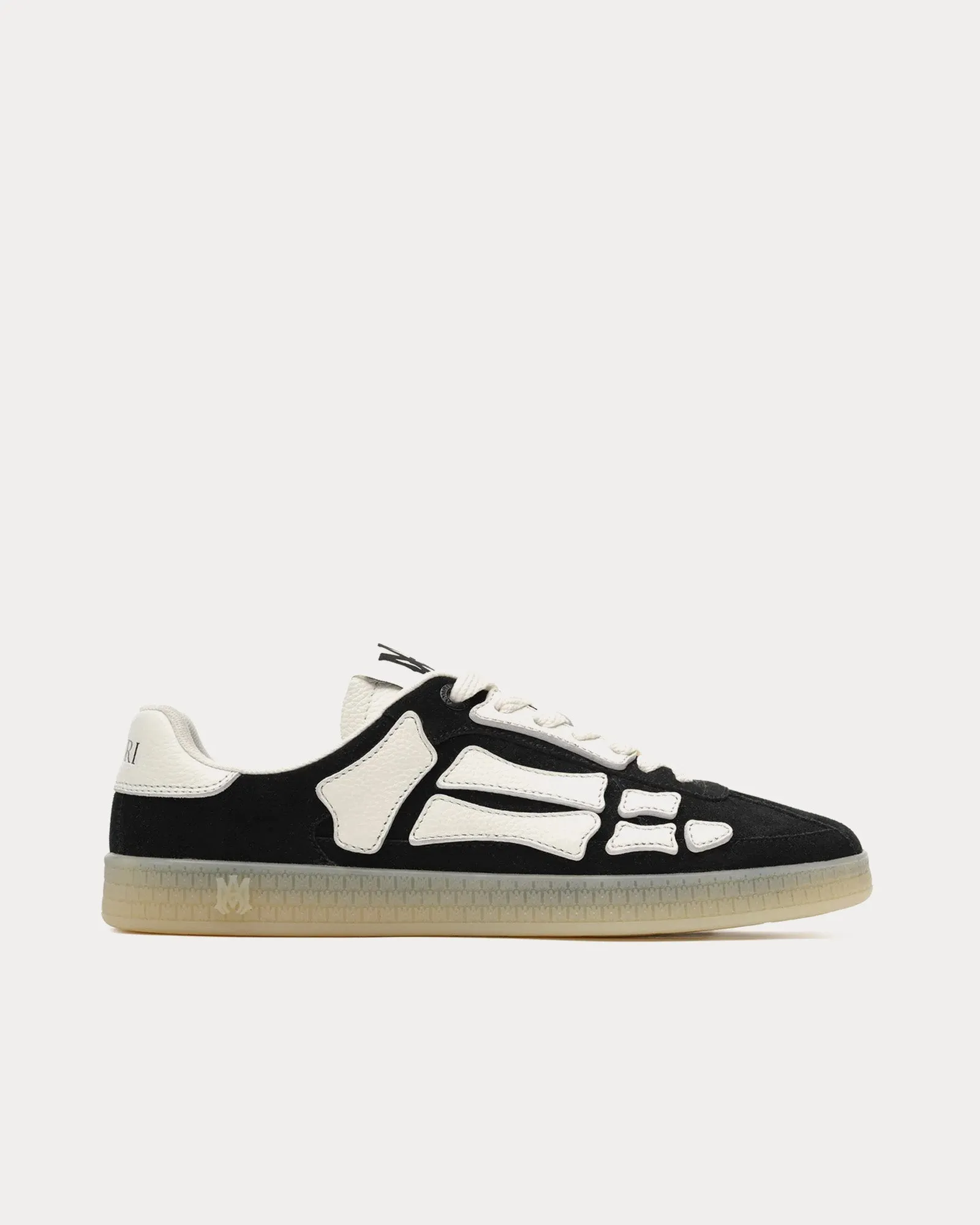 Pacific Bones Black Low Top Sneakers