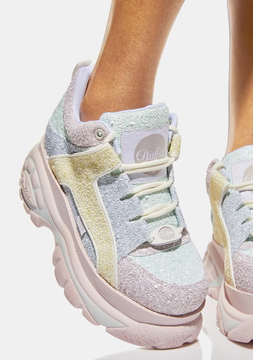 Pastel Multi Classic Low Platform Sneakers