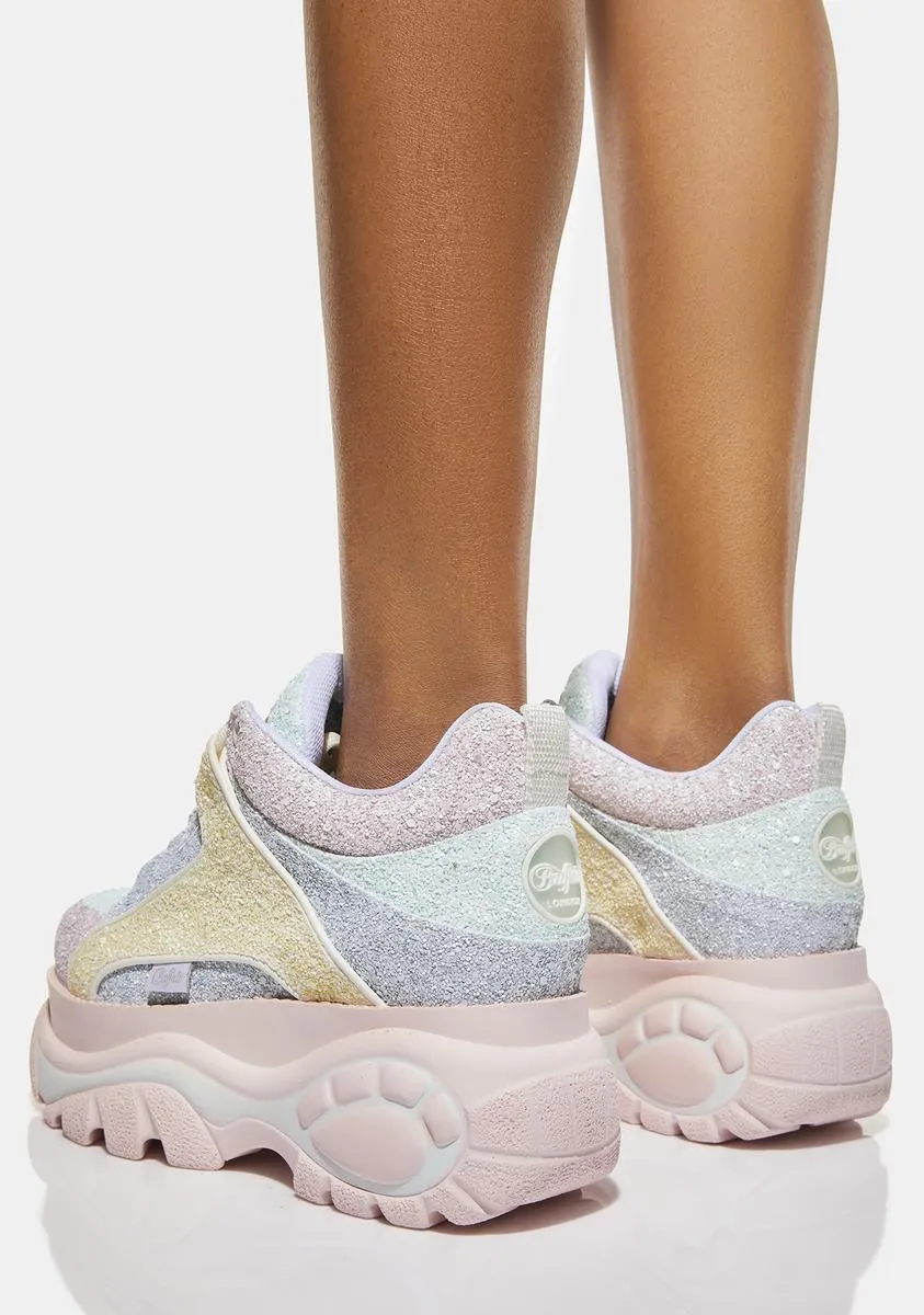 Pastel Multi Classic Low Platform Sneakers