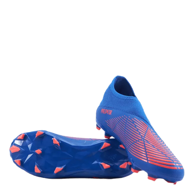 Predator Edge.3 Laceless Firm Ground Boots Hi-Res Blue / Turbo / Hi-Res Blue