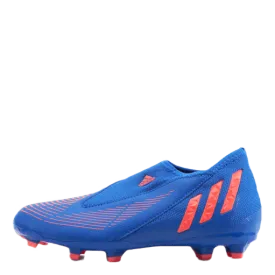 Predator Edge.3 Laceless Firm Ground Boots Hi-Res Blue / Turbo / Hi-Res Blue