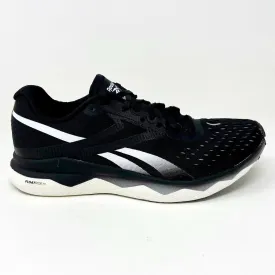 Reebok Floatride Run Fast 2.0 Black White Mens Size 8.5 Running Shoes EG1746