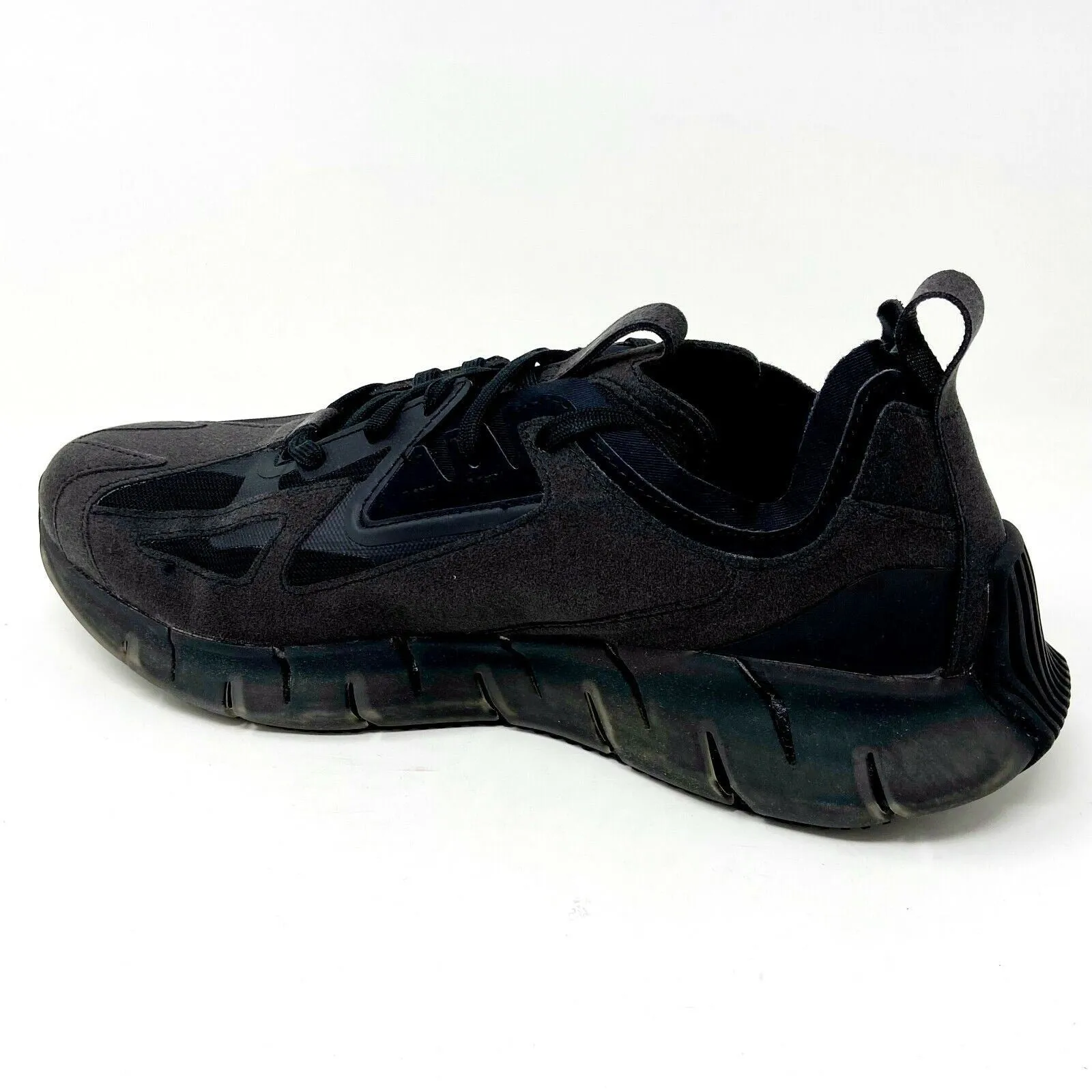 Reebok Zig Kinetica Concept Type 2 Black Mens Trainer Running Shoes FW5737