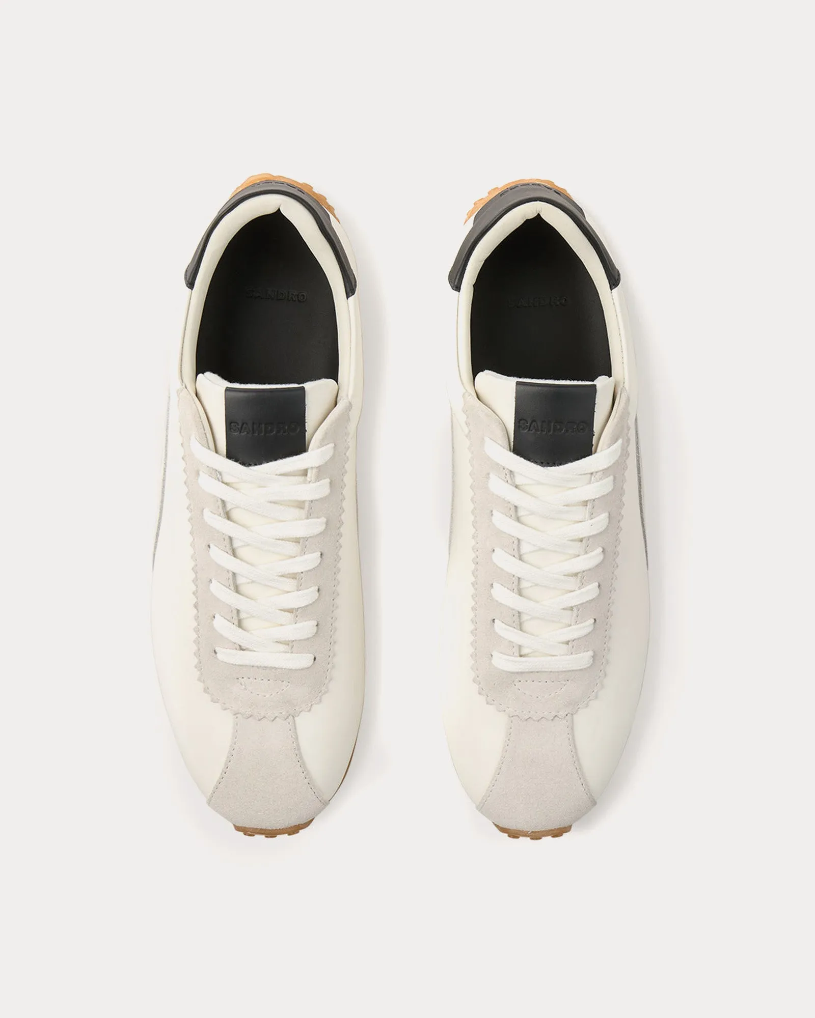 Running Off White Low Top Sneakers