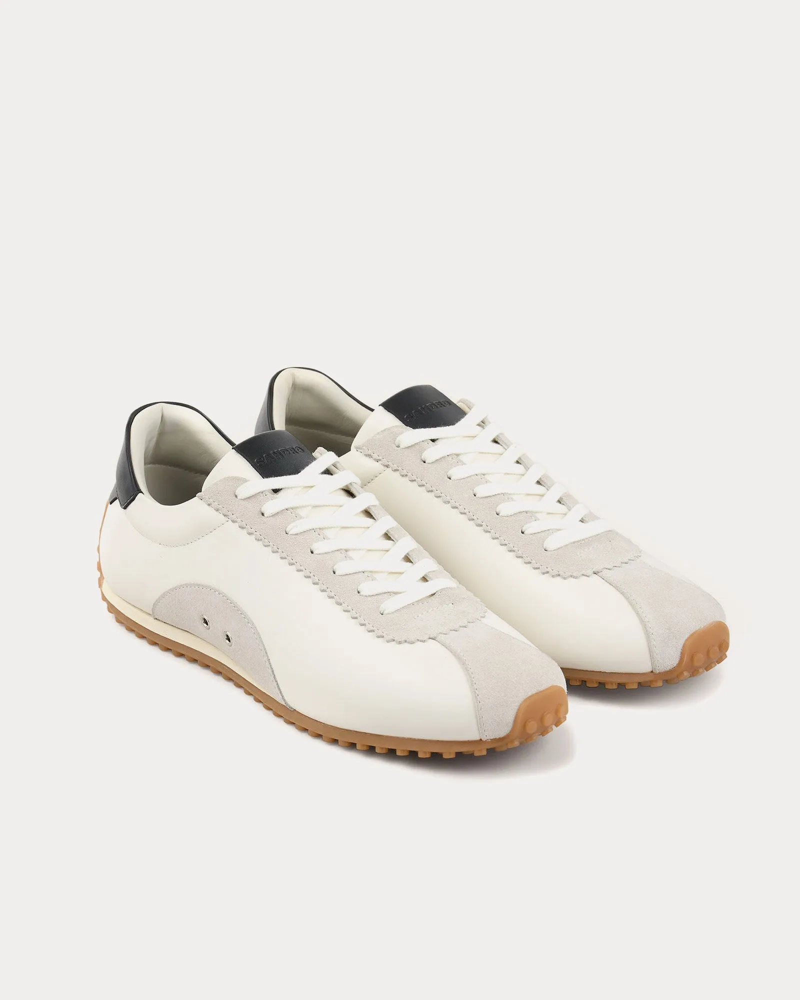 Running Off White Low Top Sneakers