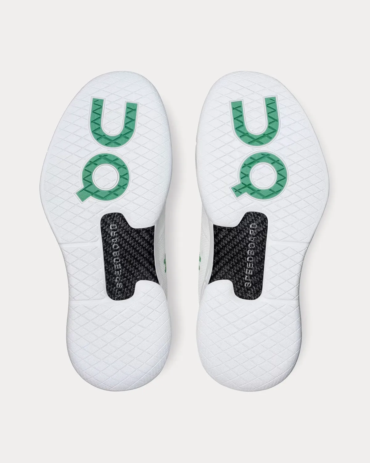 The Rodger Pro White / Green Low Top Sneakers