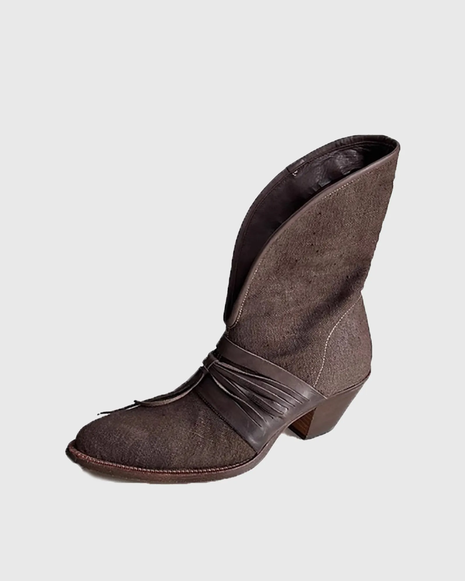 Zai Lace Up Desert  Ankle Boots